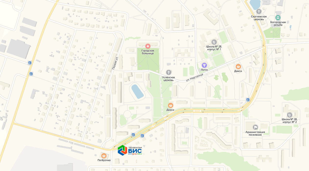 Карта расположения офиса